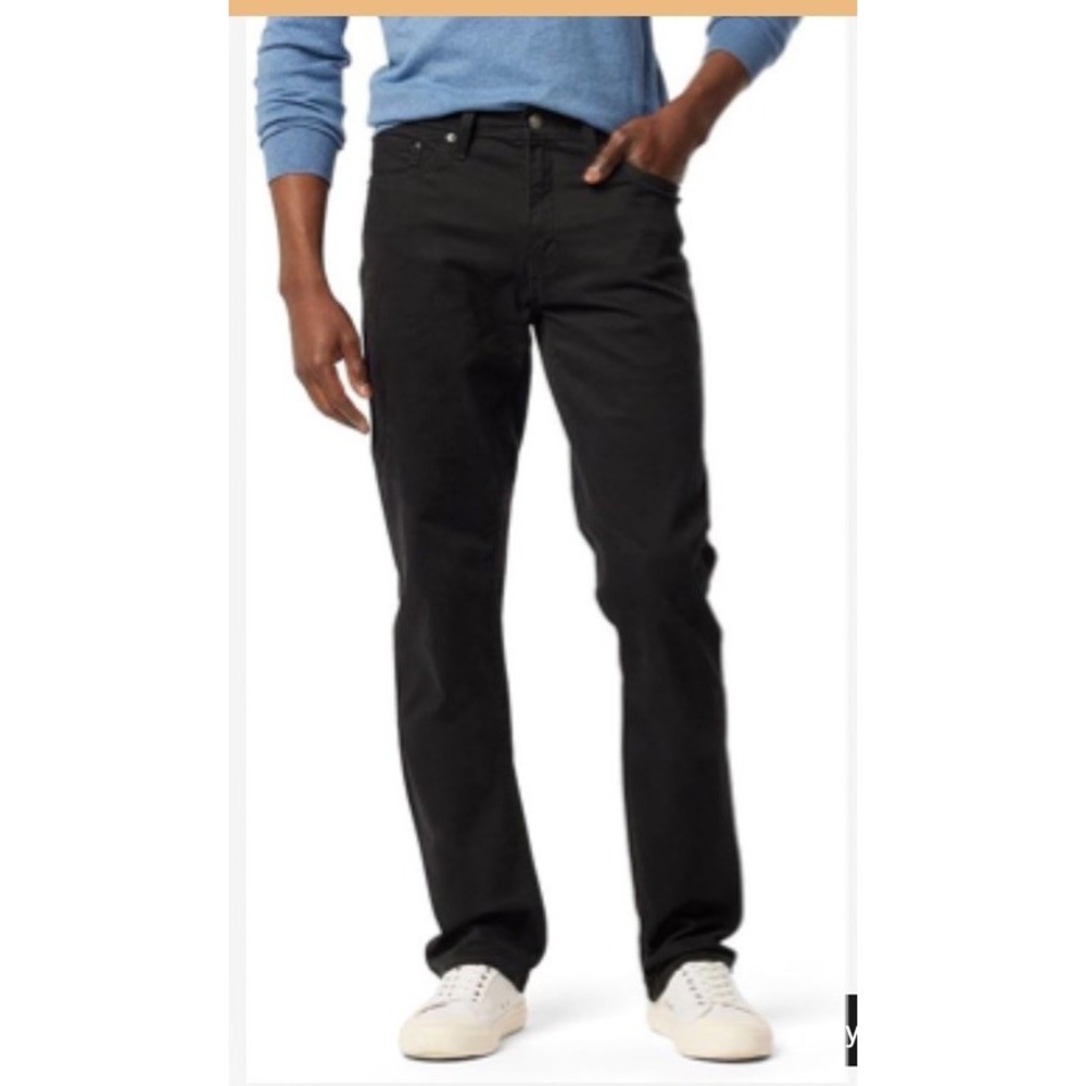 Levi Strauss Signature Gold Men's 50x32 Athletic Tech Flex Jeans NEW NWT‎ Black